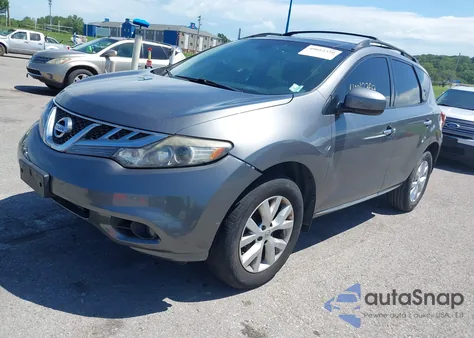 2014 Nissan Murano Sl из США, поврежденный, VIN JN8AZ1MU0EW402946